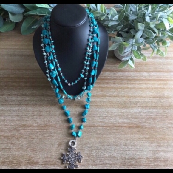 Free People Meet me in Austin Necklace - Picture 2 of 6